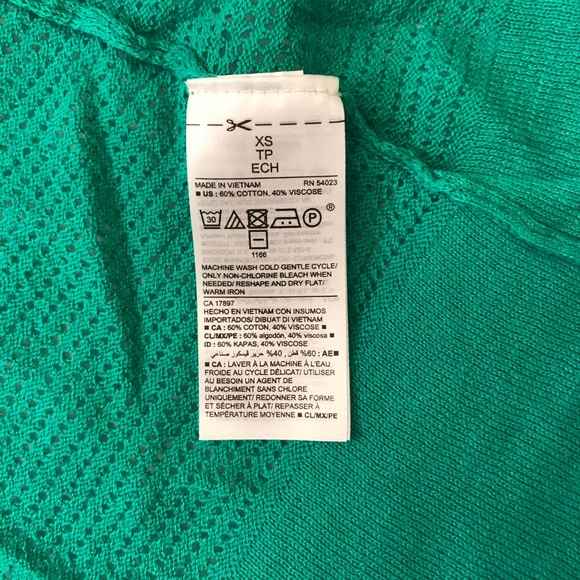 NWT Old Navy Green Short Cardigan - Picture 8 of 8